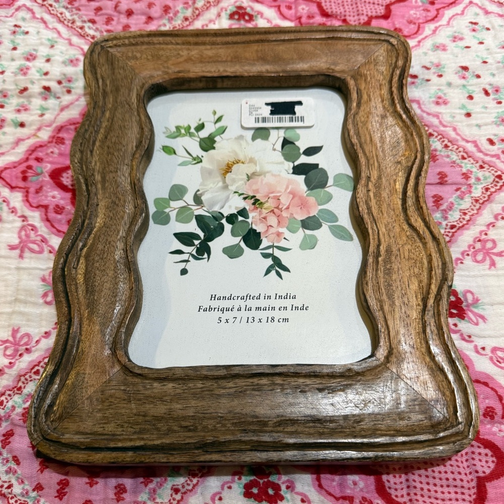 Handcrafted Wooden Photo Frame